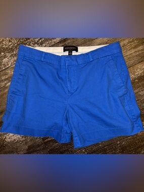 Banana Republic Women's Bright Blue Cotton Shorts